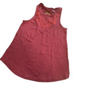 Old Navy Tank Top Maroon Women's Size Medium